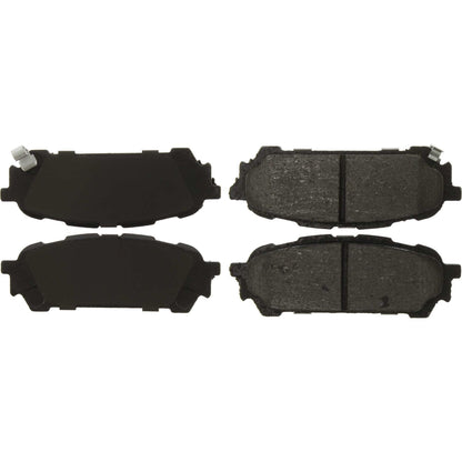 Centric Parts Disc Brake Pad Set C-Tek Ceramic with Shims for 2005-2006 Saab 9-2X, 2004-2008 Subaru Forester, 2003-2007 Impreza 103.10040