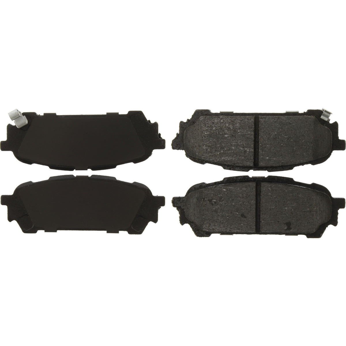 Centric Parts Disc Brake Pad Set C-Tek Ceramic with Shims for 2005-2006 Saab 9-2X, 2004-2008 Subaru Forester, 2003-2007 Impreza 103.10040