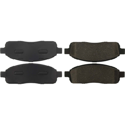 Centric Parts Disc Brake Pad Set C-Tek Ceramic with Shims for Ford F-150 2008-2004 Lobo 2009-2003 Lincoln Mark LT 2008-2006 103.10110