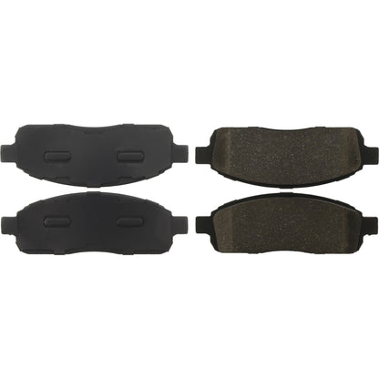 Centric Parts Disc Brake Pad Set C-Tek Ceramic with Shims for Ford F-150 2008-2004 Lobo 2009-2003 Lincoln Mark LT 2008-2006 103.10110