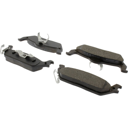 Centric Parts Disc Brake Pad Set Ceramic with Shims for 2004-2011 Ford F-150 2003-2015 Lobo 2006-2008 Lincoln Mark LT 2010 103.10120