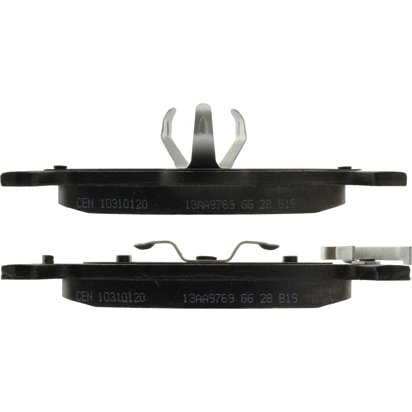 Centric Parts Disc Brake Pad Set Ceramic with Shims for 2004-2011 Ford F-150 2003-2015 Lobo 2006-2008 Lincoln Mark LT 2010 103.10120