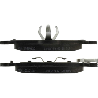 Centric Parts Disc Brake Pad Set Ceramic with Shims for 2004-2011 Ford F-150 2003-2015 Lobo 2006-2008 Lincoln Mark LT 2010 103.10120