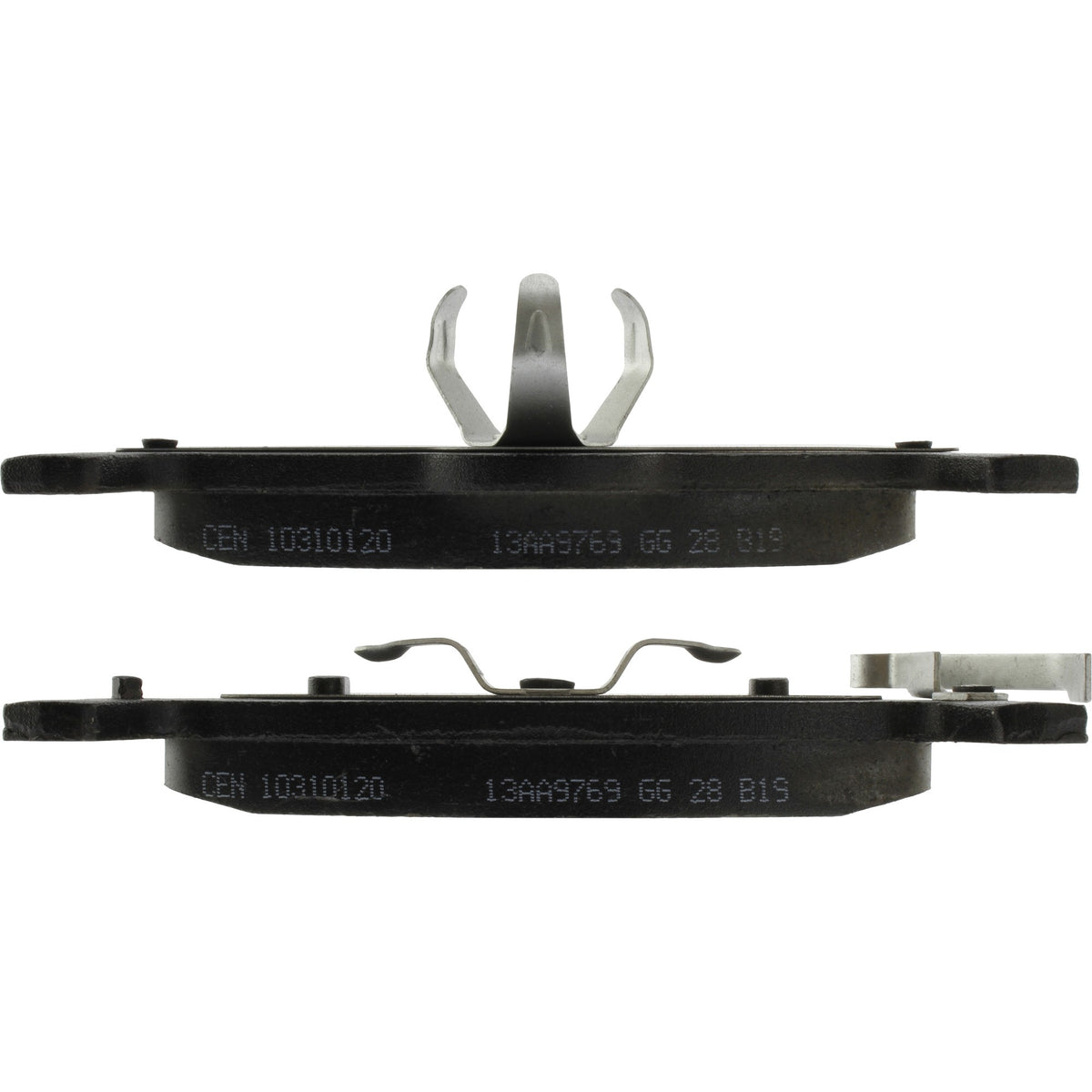 Centric Parts Disc Brake Pad Set Ceramic with Shims for 2004-2011 Ford F-150 2003-2015 Lobo 2006-2008 Lincoln Mark LT 2010 103.10120