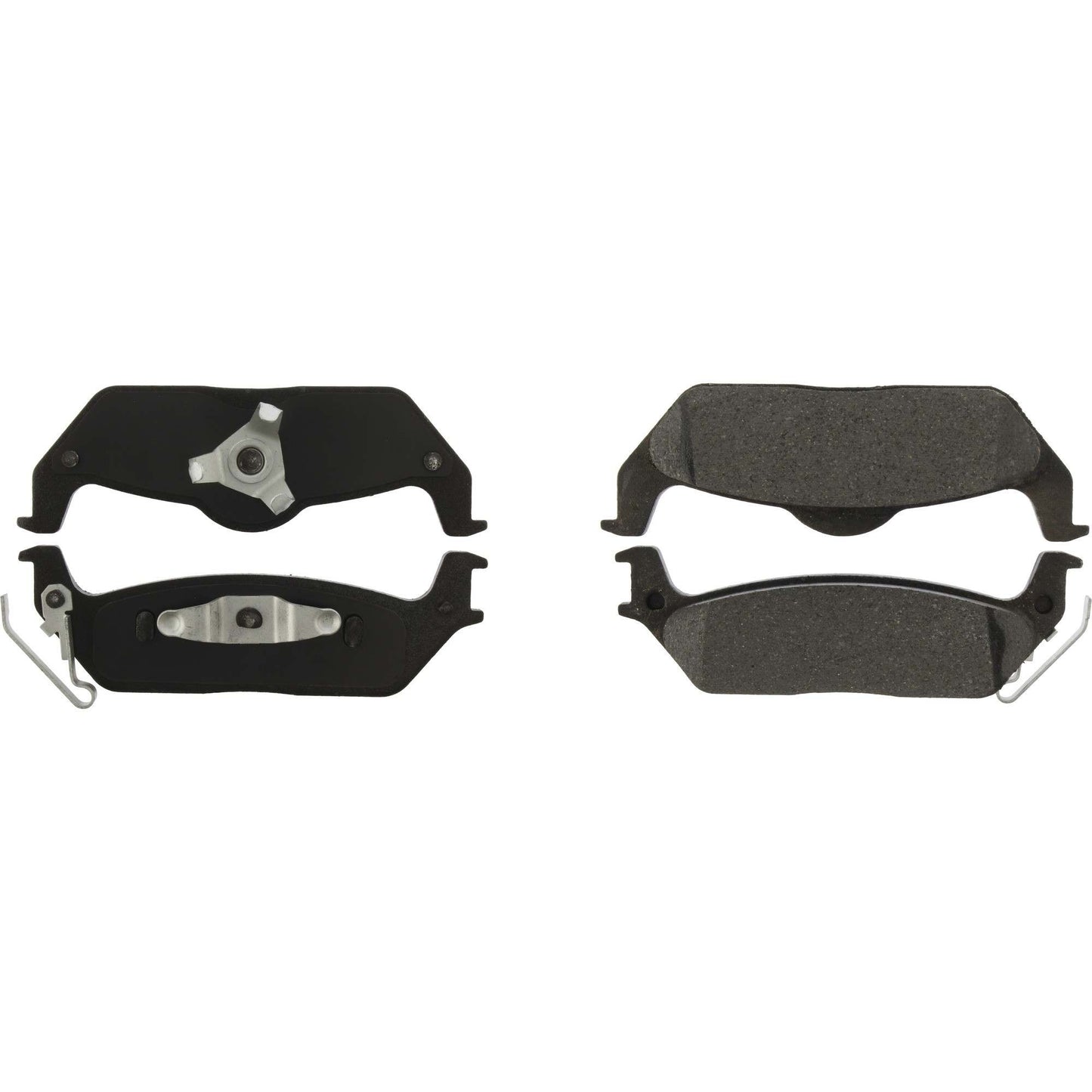 Centric Parts Disc Brake Pad Set Ceramic with Shims for 2004-2011 Ford F-150 2003-2015 Lobo 2006-2008 Lincoln Mark LT 2010 103.10120