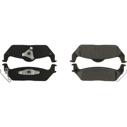 Centric Parts Disc Brake Pad Set Ceramic with Shims for 2004-2011 Ford F-150 2003-2015 Lobo 2006-2008 Lincoln Mark LT 2010 103.10120