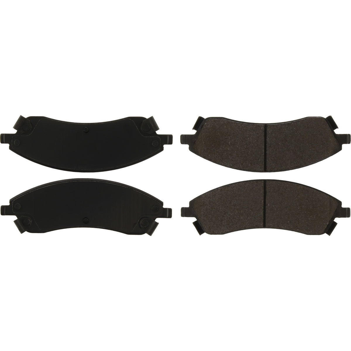 Centric Parts Disc Brake Pad Set C-Tek Ceramic with Shims for Cadillac CTS 2007-2006 SRX 2009-2004 STS 2008-2005 Pontiac Bonneville 2005-2004 103.10190