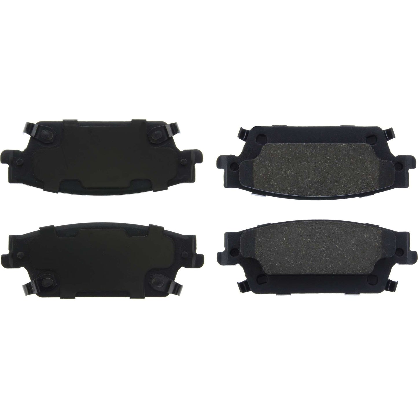 Centric Parts Disc Brake Pad Set C-Tek Ceramic with Shims for 2006-2007 Cadillac CTS, 2004-2009 SRX, 2005-2011 STS 103.10200
