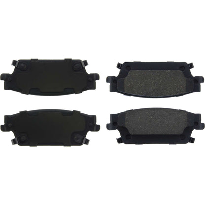 Centric Parts Disc Brake Pad Set C-Tek Ceramic with Shims for 2006-2007 Cadillac CTS, 2004-2009 SRX, 2005-2011 STS 103.10200