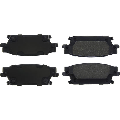 Centric Parts Disc Brake Pad Set C-Tek Ceramic with Shims for 2006-2007 Cadillac CTS, 2004-2009 SRX, 2005-2011 STS 103.10200