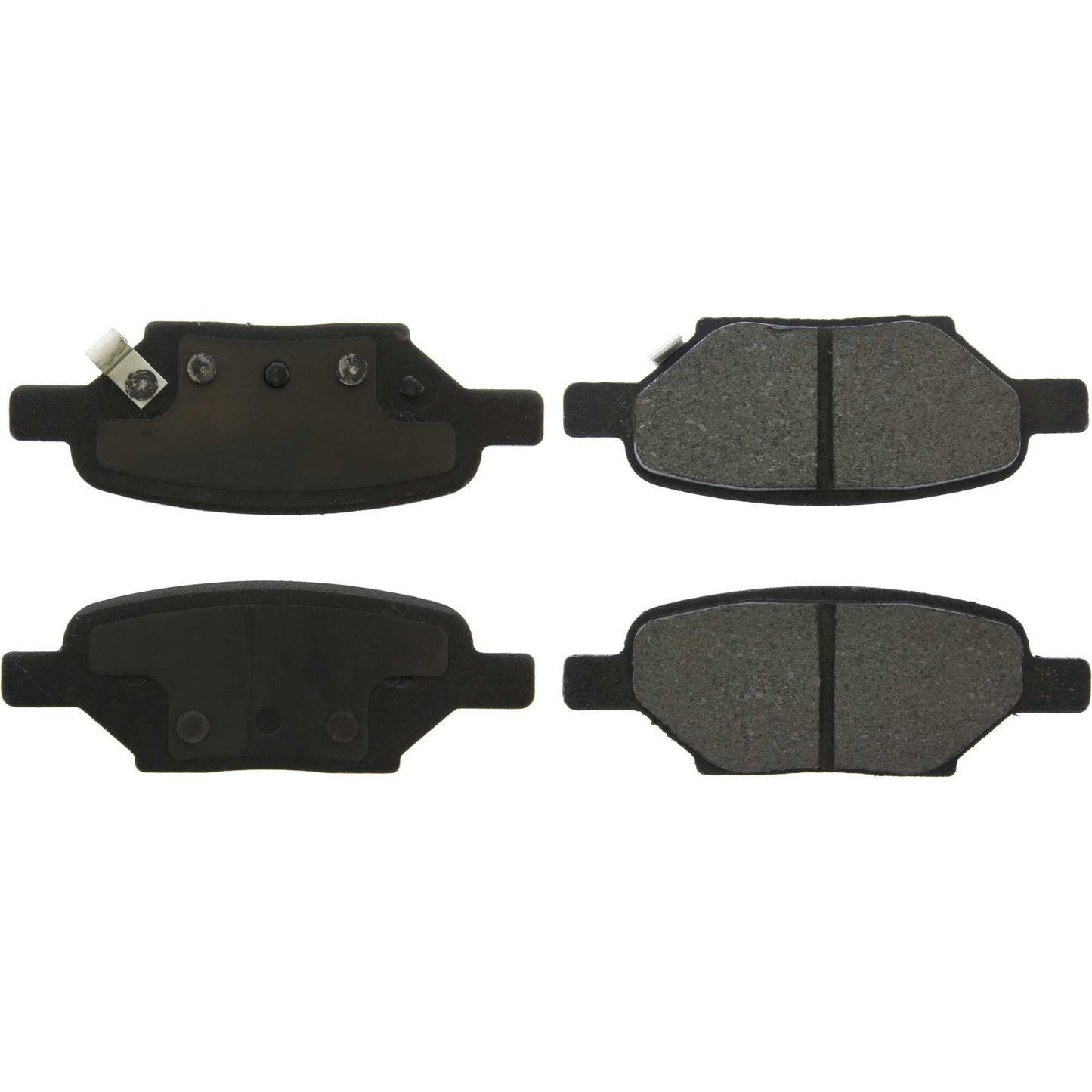 Centric Parts Disc Brake Pad Set Ceramic with Shims for 2005-2012 Chevrolet Cobalt HHR Malibu Pontiac G4 G5 G6 Pursuit Saturn Aura Ion 103.10330
