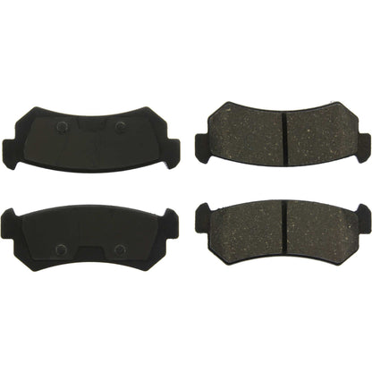 Centric Parts Disc Brake Pad Set C-Tek Ceramic with Shims for 2004-2007 Chevrolet Optra, Suzuki Forenza, Reno 103.10360