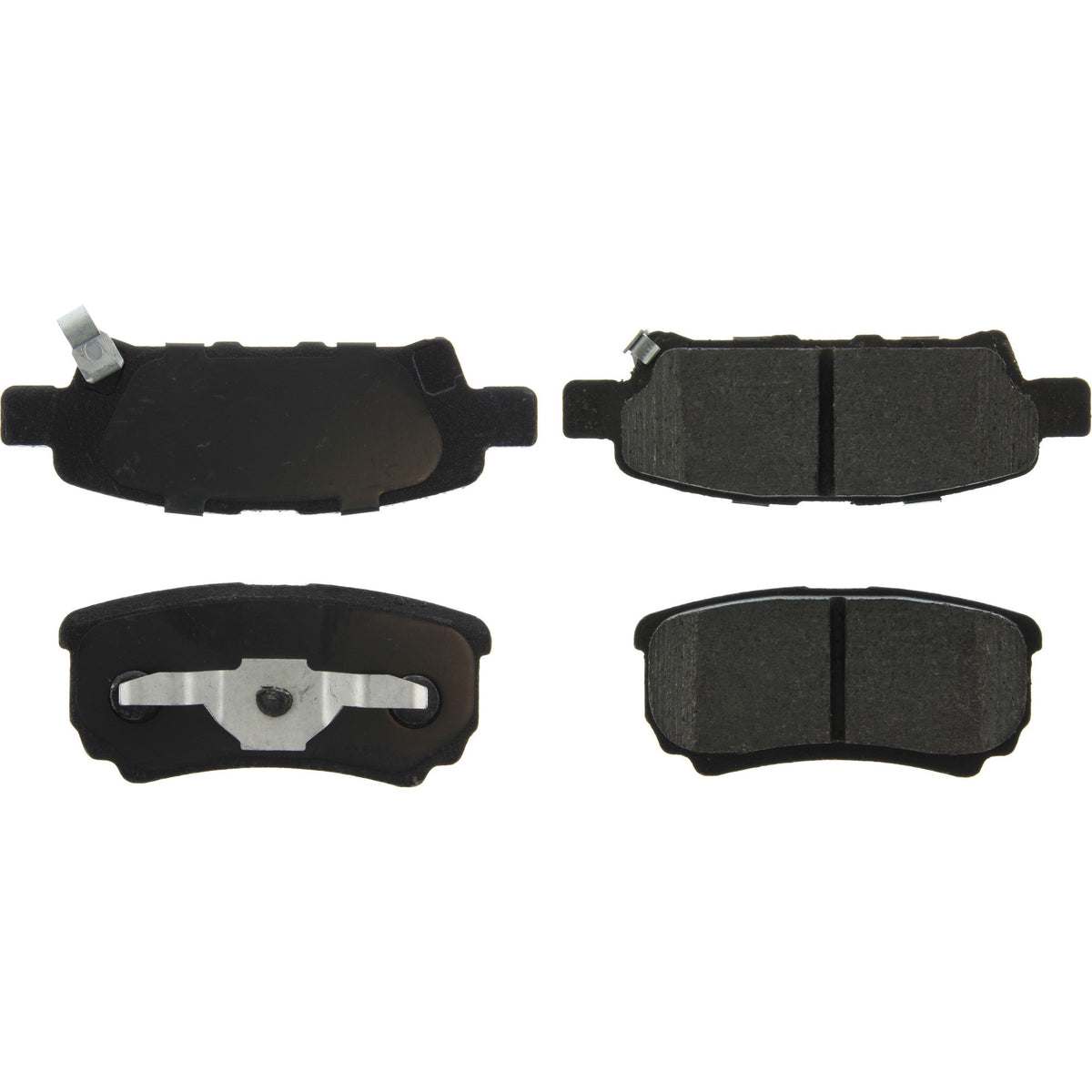 Centric Parts Disc Brake Pad Set Ceramic with Shims for 2007-2017 Jeep Compass & Patriot 103.10370