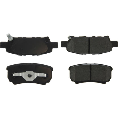 Centric Parts Disc Brake Pad Set Ceramic with Shims for 2007-2017 Jeep Compass & Patriot 103.10370