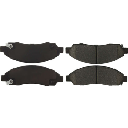 Centric Parts Disc Brake Pad Set C-Tek Ceramic with Shims for 2004-2008 Chevrolet Colorado GMC Canyon Isuzu i-280 i-290 i-350 i-370 103.10390