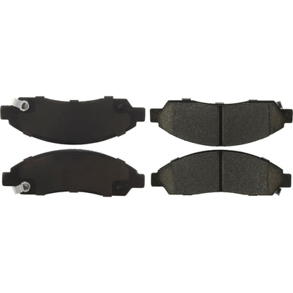 Centric Parts Disc Brake Pad Set C-Tek Ceramic with Shims for 2004-2008 Chevrolet Colorado GMC Canyon Isuzu i-280 i-290 i-350 i-370 103.10390
