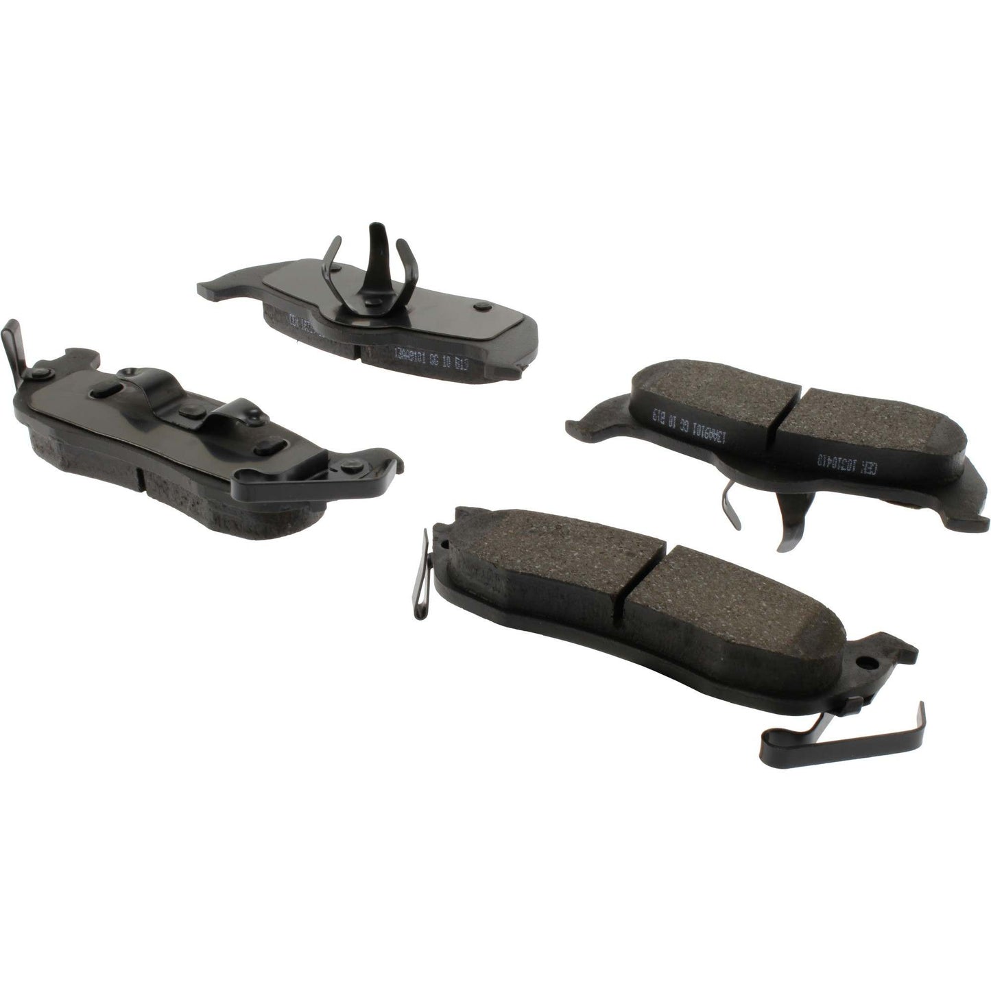 Centric Parts Disc Brake Pad Set Ceramic with Shims for 2010-2004 Infiniti QX56, 2015-2005 Nissan Armada 103.10410