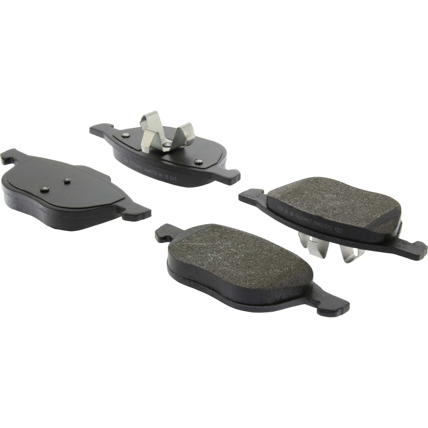 Centric Parts Disc Brake Pad Set Ceramic with Shims for 2013 Fiat Strada 103.10440