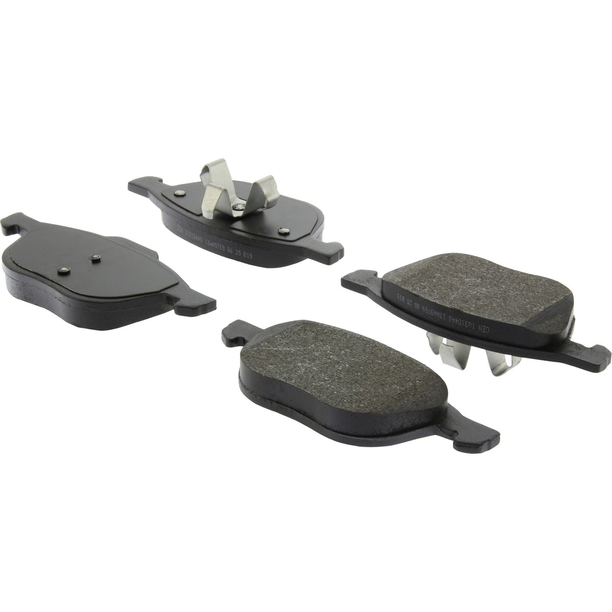 Centric Parts Disc Brake Pad Set Ceramic with Shims for 2013 Fiat Strada 103.10440