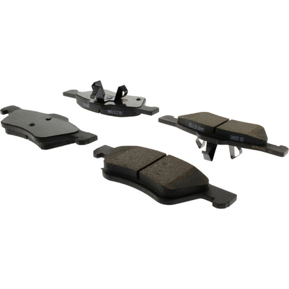 Centric Parts Disc Brake Pad Set C-Tek Ceramic with Shims for 2012-2008 Ford Escape, 2009-2008 Mazda Tribute, 2011-2008 Mercury Mariner 103.10471