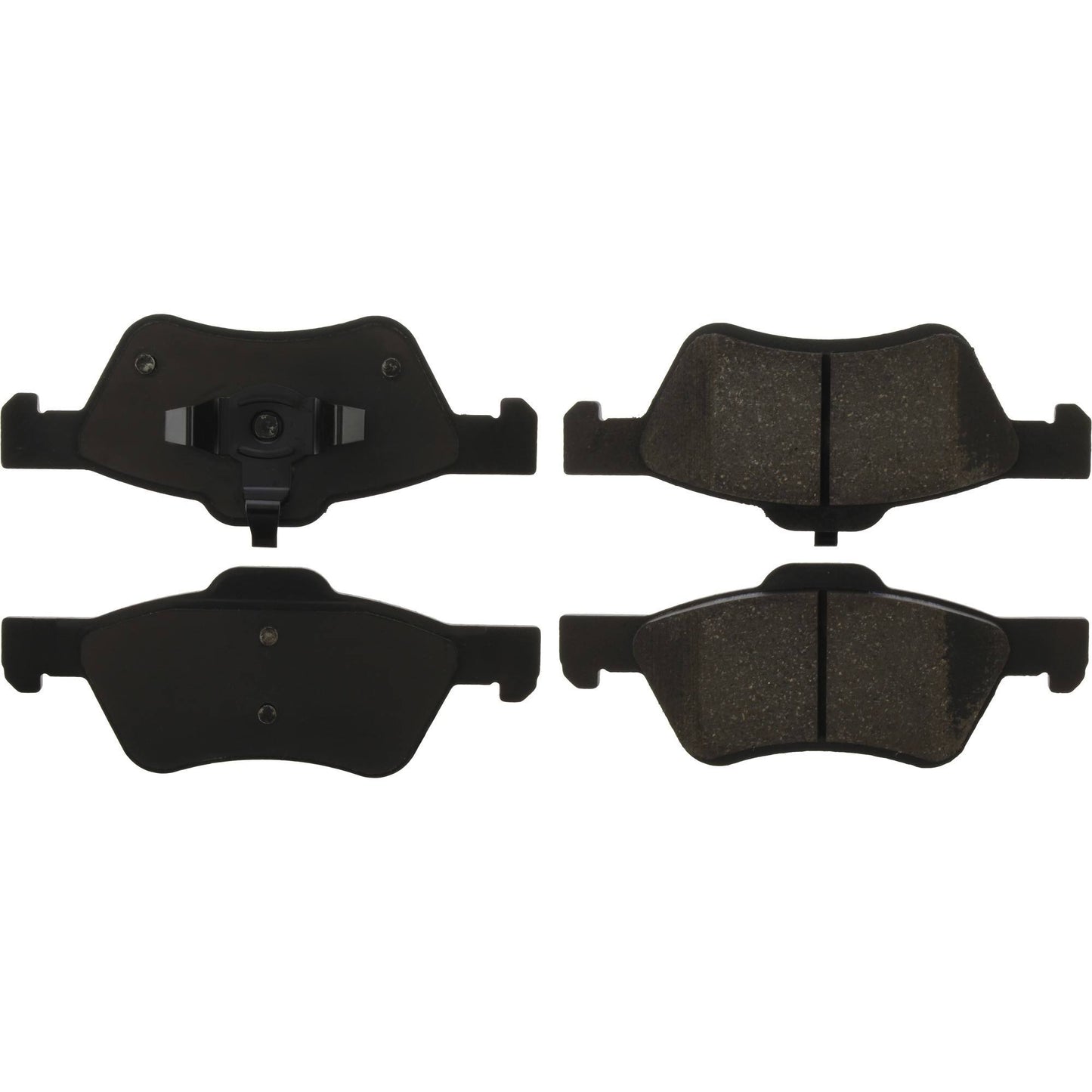 Centric Parts Disc Brake Pad Set C-Tek Ceramic with Shims for 2012-2008 Ford Escape, 2009-2008 Mazda Tribute, 2011-2008 Mercury Mariner 103.10471