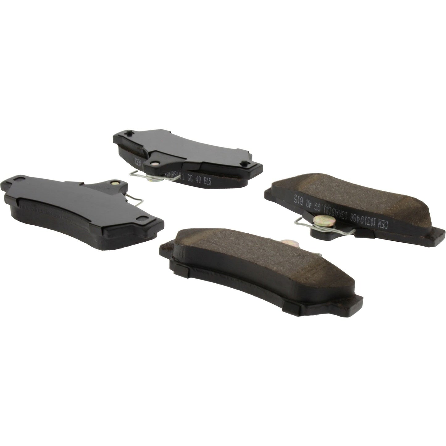 Centric Parts Disc Brake Pad Set C-Tek Ceramic with Shims for 2004 Pontiac GTO 103.10480