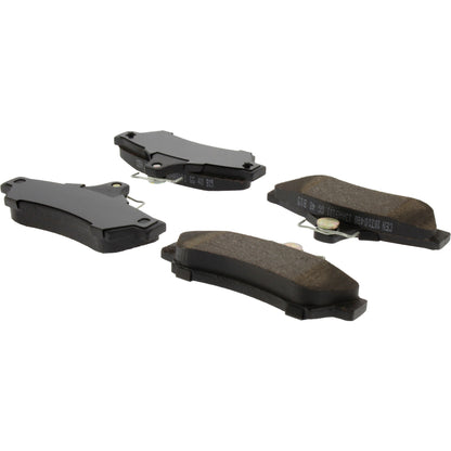Centric Parts Disc Brake Pad Set C-Tek Ceramic with Shims for 2004 Pontiac GTO 103.10480