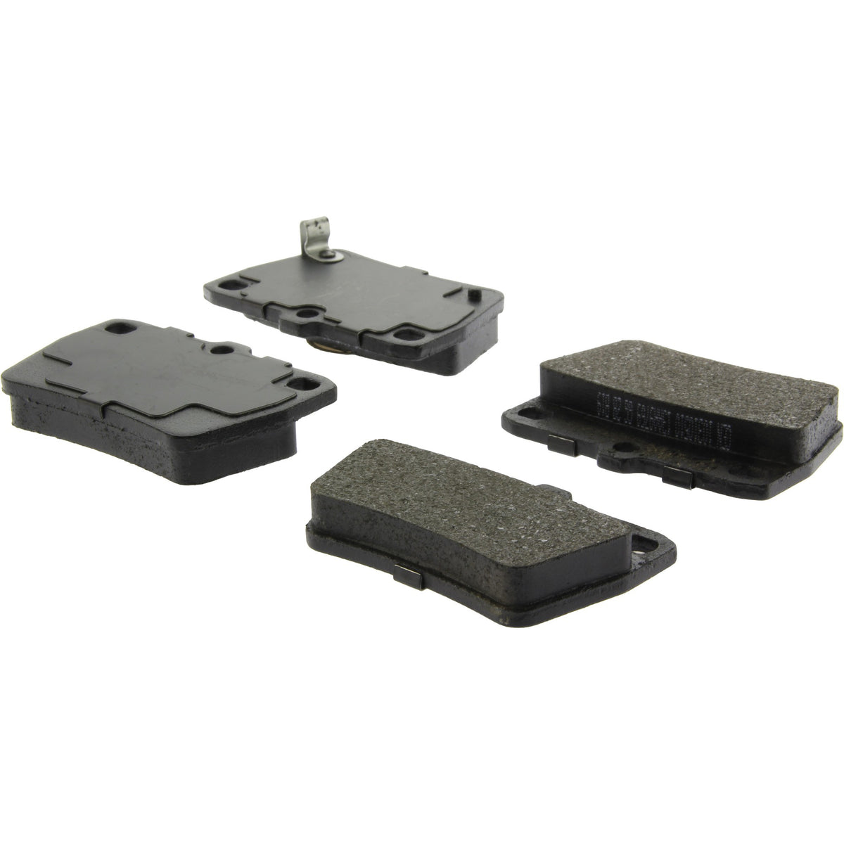 Centric Parts Disc Brake Pad Set C-Tek Ceramic with Shims for 2004-2005 Toyota RAV4 103.10510