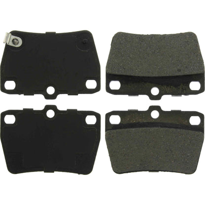 Centric Parts Disc Brake Pad Set C-Tek Ceramic with Shims for 2004-2005 Toyota RAV4 103.10510