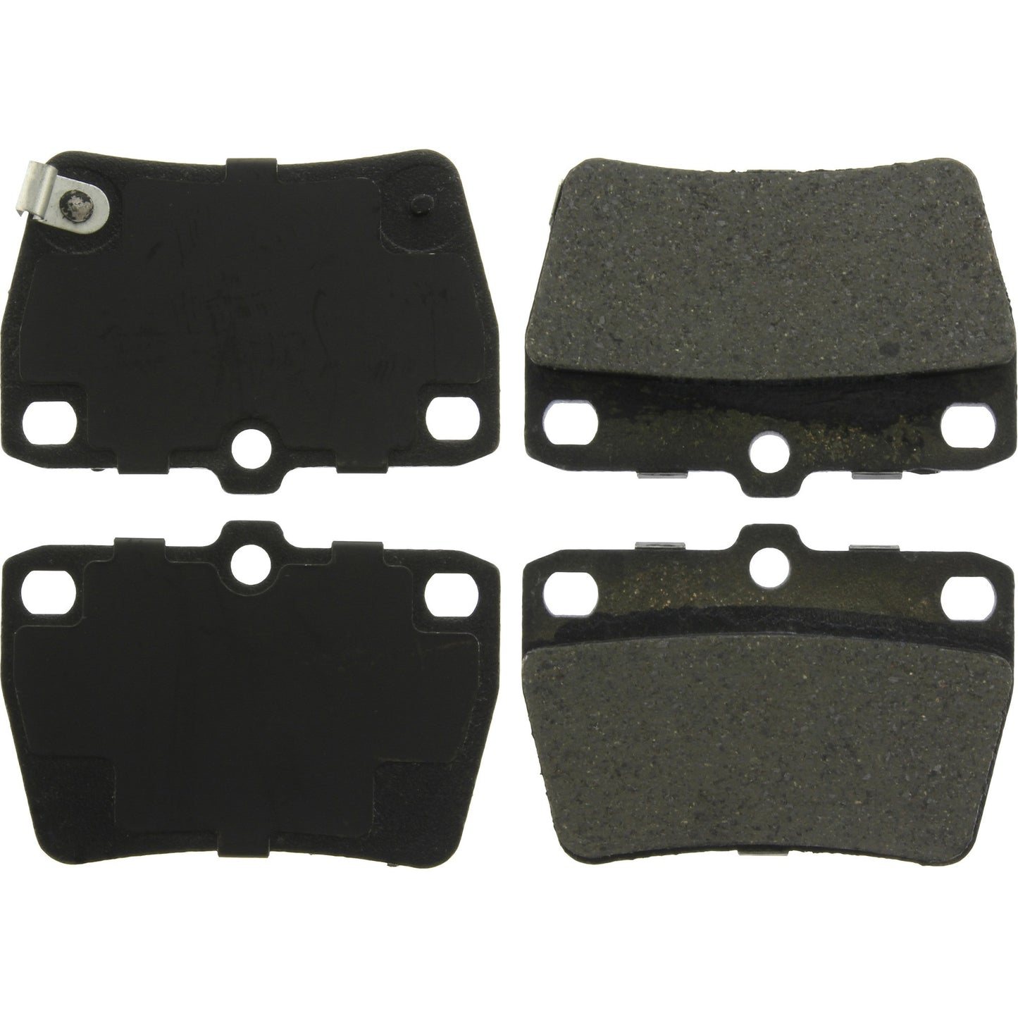Centric Parts Disc Brake Pad Set C-Tek Ceramic with Shims for 2004-2005 Toyota RAV4 103.10510