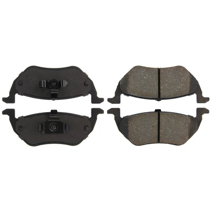 Centric Parts Disc Brake Pad Set Ceramic with Shims for 2005-2008 Ford Escape Mazda Tribute Mercury Mariner 103.10550