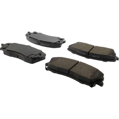 Centric Parts Disc Brake Pad Set Ceramic with Shims for 2005-2021 Chrysler 300, 2009-2021 Dodge Challenger, 2006-2020 Charger, 2005-2008 Magnum 103.10560
