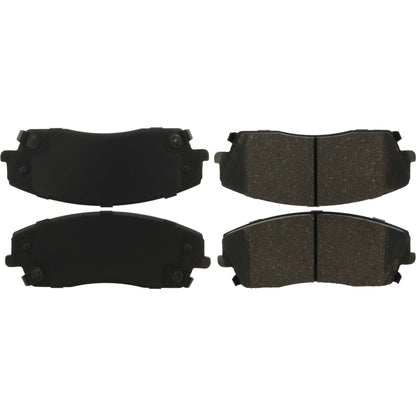 Centric Parts Disc Brake Pad Set Ceramic with Shims for 2005-2021 Chrysler 300, 2009-2021 Dodge Challenger, 2006-2020 Charger, 2005-2008 Magnum 103.10560