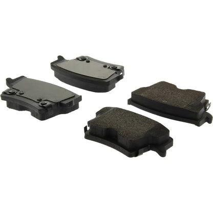 Centric Parts Disc Brake Pad Set C-Tek Ceramic with Shims for 2005-2021 Chrysler 300, 2009-2021 Dodge Challenger, 2006-2020 Charger, 2005-2008 Magnum 103.10570
