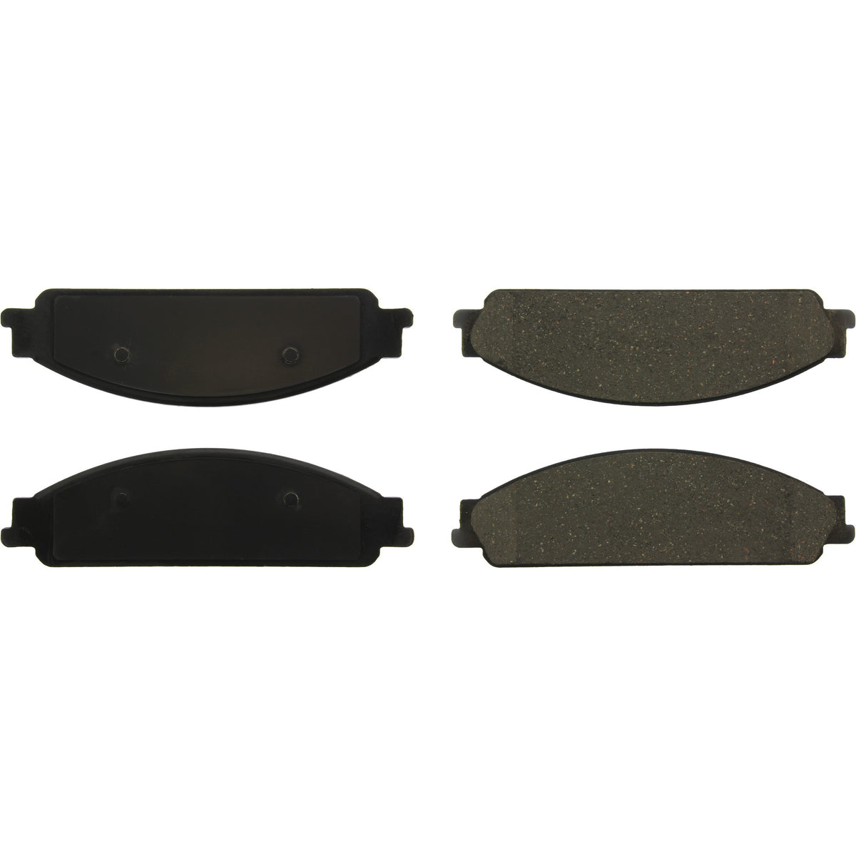 Centric Parts Disc Brake Pad Set C-Tek Ceramic with Shims for Ford 2005-2009 Five Hundred Freestyle Taurus X Mercury Montego Sable 103.10700