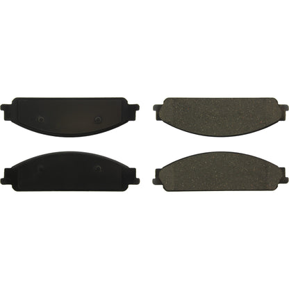 Centric Parts Disc Brake Pad Set C-Tek Ceramic with Shims for Ford 2005-2009 Five Hundred Freestyle Taurus X Mercury Montego Sable 103.10700