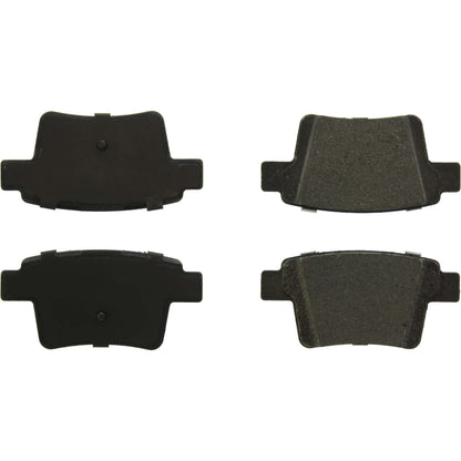 Centric Parts Disc Brake Pad Set C-Tek Ceramic with Shims for Ford 2005-2009 Five Hundred/Freestyle/Mondeo 103.10710