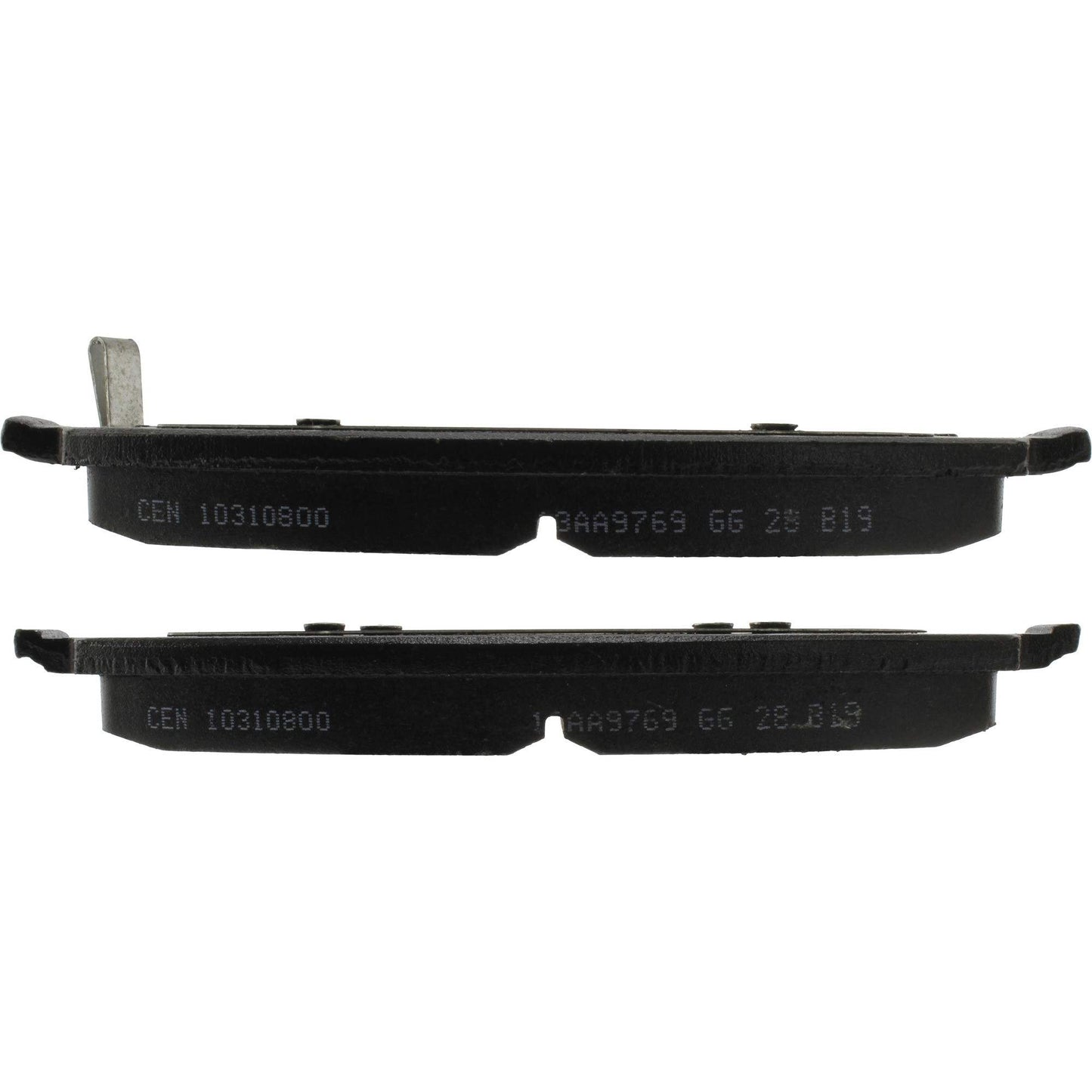 Centric Parts Disc Brake Pad Set Ceramic with Shims for Jeep Commander 2006-2010 Grand Cherokee 2005-2010 103.10800
