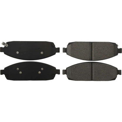Centric Parts Disc Brake Pad Set Ceramic with Shims for Jeep Commander 2006-2010 Grand Cherokee 2005-2010 103.10800
