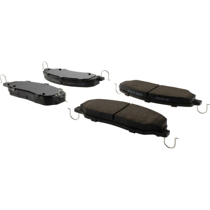 Centric Parts Disc Brake Pad Set C-Tek Ceramic with Shims for 2005-2010 Ford Mustang 103.10810
