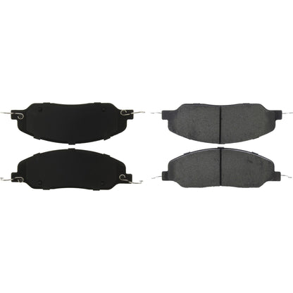 Centric Parts Disc Brake Pad Set C-Tek Ceramic with Shims for 2005-2010 Ford Mustang 103.10810