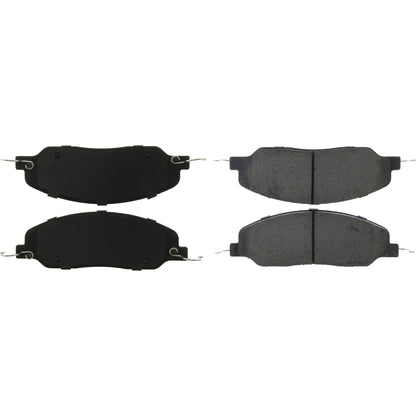 Centric Parts Disc Brake Pad Set C-Tek Ceramic with Shims for 2005-2010 Ford Mustang 103.10810