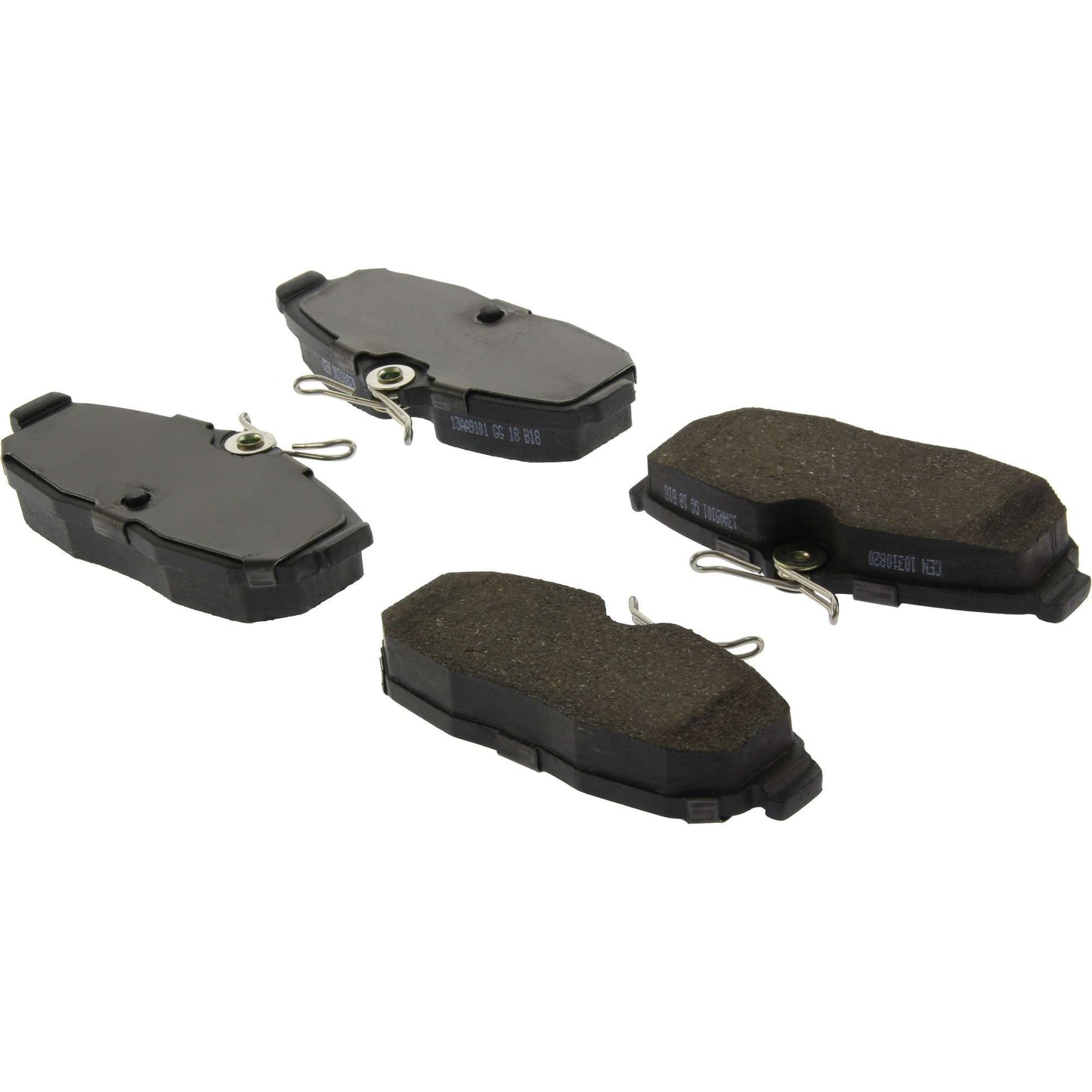 Centric Parts Disc Brake Pad Set C-Tek Ceramic with Shims for 2005-2011 Ford Mustang 103.10820