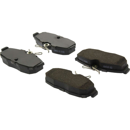 Centric Parts Disc Brake Pad Set C-Tek Ceramic with Shims for 2005-2011 Ford Mustang 103.10820