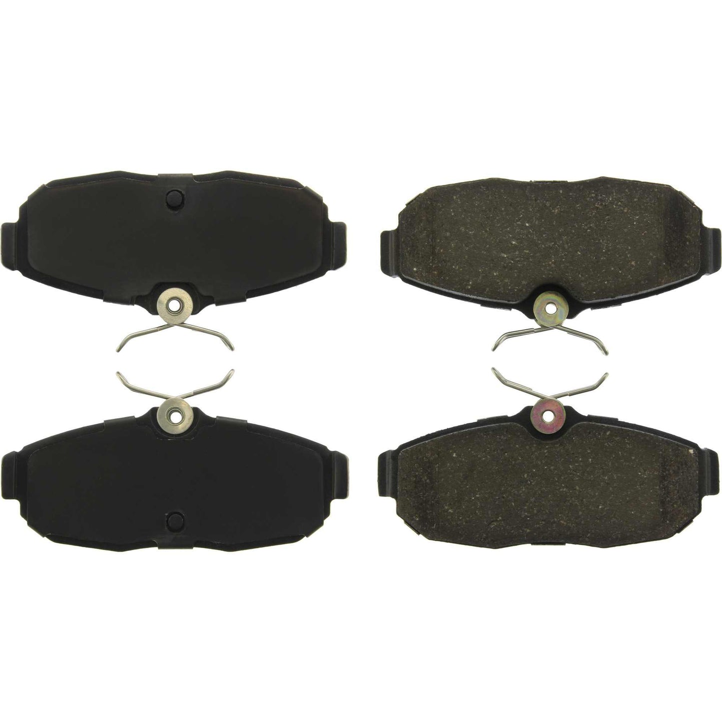 Centric Parts Disc Brake Pad Set C-Tek Ceramic with Shims for 2005-2011 Ford Mustang 103.10820