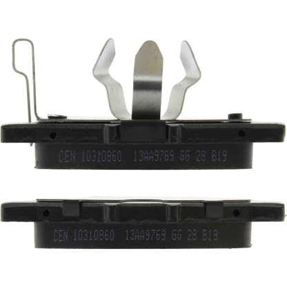 Centric Parts Disc Brake Pad Set Ceramic with Shims for 2010-2018 Acura RDX 103.10860