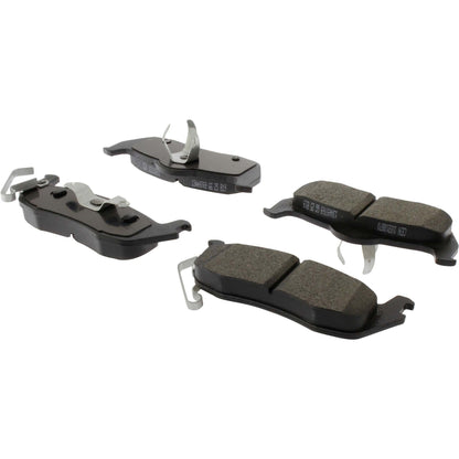 Centric Parts Disc Brake Pad Set Ceramic with Shims for 2006-2010 Jeep Commander 2005-2010 Grand Cherokee 103.10870