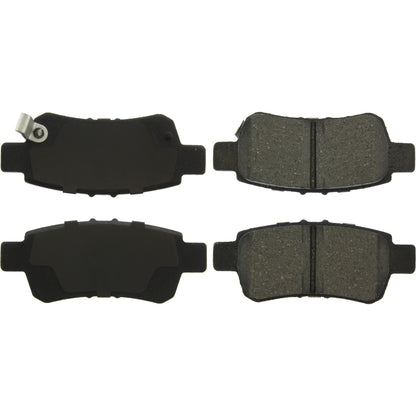 Centric Parts Disc Brake Pad Set C-Tek Ceramic with Shims for 2005-2010 Honda Odyssey 103.10880