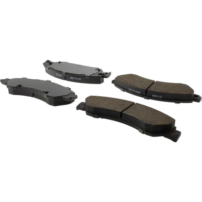 Centric Parts Disc Brake Pad Set C-Tek Ceramic with Shims for 2005-2008 Cadillac Escalade, Chevrolet Avalanche, GMC Sierra