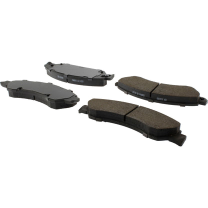Centric Parts Disc Brake Pad Set C-Tek Ceramic with Shims for 2005-2008 Cadillac Escalade, Chevrolet Avalanche, GMC Sierra